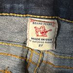 True Religion Vtg  ladies Y2K Becky bootcut section denim jeans made in USA SZ 27 Photo 12