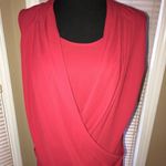 NY& Company Faux Wrap Blouse Orange Photo 1