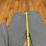 Sézane Sezane Clara Black White Herringbone Slim Trouser Pant Size 32 Euro Photo 7