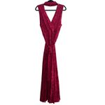 Alice + Olivia NEW NWT  Aggie Maxi Dress Bright Pink Multi Photo 3