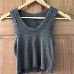 Brandy Melville  Women's Teen Girl One Size Brown Sleeveless Ribbed Top Photo 0