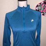 Head  blue 1/2 zip up long sleeve athletic top Photo 1