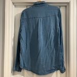 Lane Tree Women’s Denim Kara Button Down Sz Lg​ Blue Photo 2