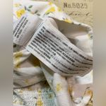 Hollister  White and Yellow Floral Puff Sleeve Crop Top Photo 10