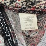 Love Stitch Size Small Blouse Brown Neutrals‎ Paisley Boho Print Sheer Overshirt Photo 5