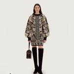 Farm Rio NWT Pineapple Garden Sweater Dress | Small Photo 1