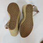Charles David Womens Sandals Size 10 Taupe Wedge Heel Slingback Espadrille Photo 97