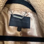 Kendall + Kylie Kendal & Kylie Camel Tan Sherpa Jacket Photo 5