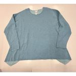 J.Jill  Reversible Long Sleeve Tunic Sweater XL Petite Asymmetric Shark Bite Hem Photo 1