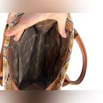 Wrangler Women's Geometric Tan and Brown Tote Photo 6