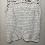 Madewell Ruffled Crochet Sweater Tank Photo 2
