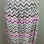 Best Society Maxi Dress M Multicolor Printed Racerback Sleeveless‎ Tie Size M Photo 7