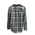 American Eagle Boyfriend Plaid Button-Up Shirt – Soft Casual Flannel, Size S Photo 2