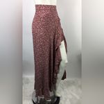 Flynn Skye  Ditzy Floral Front Slit High Waisted Maxi Skirt XS Photo 9