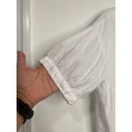 ZARA  Womens Minimalist Cotton Linen Cropped Top M Photo 3