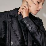 Free People Judy Pearl Ear Chain NWT Rhinestones & Pearls Ear Cuff Ear Party Photo 3