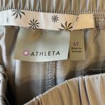 Athleta ‎ Light Grey Aspire Ankle Adjustable Jogger Sz 6 Tall Photo 8