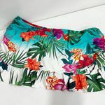 La Blanca Tropical Floral Swimsuit Ruffle Skirted Bottom Size Plus18 W Photo 2