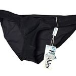 frankie's bikinis Frankie's Bikini Shea Ribbed Black Bottom nwt Photo 1