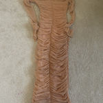 ALC Frank A.L.C. Womens Ruched Long Sleeve Midi Maxi Bodycon Dress Size xs Prom Wedding Photo 12