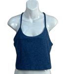 Beyond Yoga  Blue Slim Racerback Cropped Tank size XL Photo 1