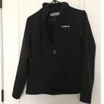 Food Lion Women’s Zip Up Employee Jacket Coat Size Medium Black Work Wear Photo 0