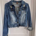 Short Blue Jean Jacket Size M Photo 0
