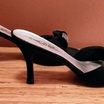 Black Fabric and Sparkle Accent Formal Dress Shoes Size 7 Photo 3