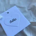 Adika white cropped front tie halter top size Med/Lrg New with Tag Photo 2