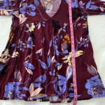 Free People Bella Floral Printed Tunic Top xs Photo 7