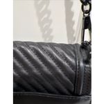 Rebecca Minkoff Love Jumbo Chevron Quilted Handbag Black Shoulder Bag Timeless Photo 5