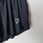 Lugongzi Women's‎ Small 2 in 1 Flowy Black Skort athletic Photo 1