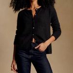 Sézane Sezane Gaspard Cardigan Jumper Sweater Mohair Alpaca Black Size S Photo 1