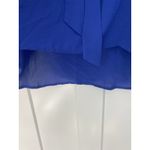 Pleione Women’s Size Small Royal Blue‎ Bow tie Long Sleeve High Photo 1