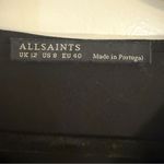 All Saints Women's Elegant Black Long Sleeve Dress 100% Viscose NWT Photo 2