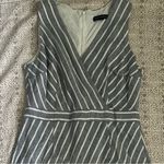 Banana Republic  Striped Linen Cotton Sheath Dress Photo 3