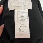 Alfred Angelo Vtg Y2K Asymmetric Hem Dress Sz 8 Ruffle Whimsigoth Floral HoCo Photo 7