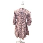 Sindiso Khumalo Net Sustain Pleated Cotton Dress, size 10 NWT Pink Photo 2