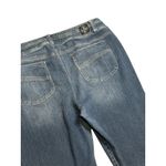 Lane Bryant  Medium Wash Mid-Rise Straight Leg Jeans Zipper Pockets Size 22 Plus Photo 7