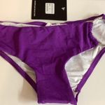 Beach Joy  Size Small Purple Bikini Bottom With Large Metal Buckle. New With Tags Photo 3