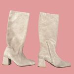 Seychelles  Elegant sand/ Beige Knee-High suede Boots 7.5 Photo 15