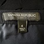 Banana Republic  Factory Women's Laser Cut Skirt Navy A line  Side Zip Photo 5