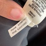 Eliza J Smokey Charcoal Grey Velvet One-Shoulder Formal Gown Size 12 Large Photo 15