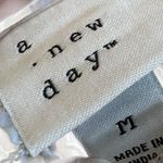 A New Day  Yellow White Striped Maxi Dress Sundress Strapless Cotton Size Medium Photo 6