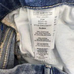 Good American  Good Waist Skinny Jeans High Rise Mid Wash Distressed Women 14/32 Photo 6