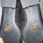 C.Paravano Black tweed pointed toe flats with C Buckle size 36 Photo 6