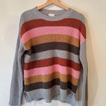 Hem & Thread Multicolor Striped Sweater Photo 1