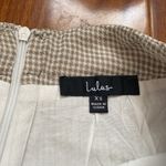 Lulus  Houndstooth Cream Belted Mini Skort Photo 2