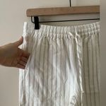 J.Crew Linen Cotton High Rise New Seaside Straight Leg Pant Stripe Size S NWT Photo 5