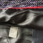 Tommy Hilfiger NEW womens size 4 cobalt blue woven knit cropped blazer coat NWOT Photo 2